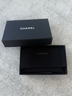 Chanel Card Holder Box + Dust Bag